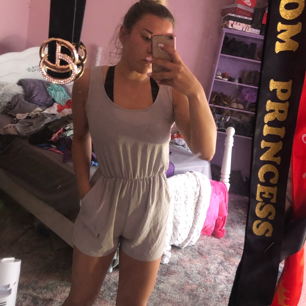 Grey romper